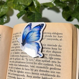 Mıknatıslı kelebek kitap ayracı, Magnetli kitap ayracı, Manyetik kitap ayracı
