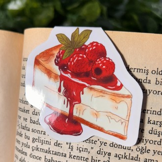 4'lü tatlı temalı mıknatıslı kitap ayracı çoklu
