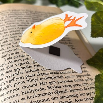 Mıknatıslı Civciv kitap ayracı, Magnetli kitap ayracı, Manyetik kitap ayracı