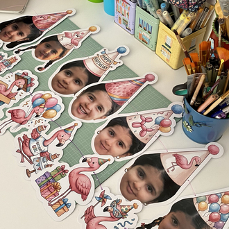 Flamingo Temalı Doğum Günü Konsepti