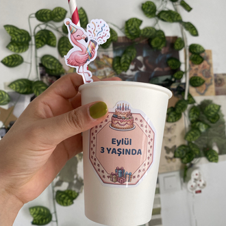 Flamingo Temalı Doğum Günü Konsepti