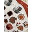 Kahvaltı Temalı Sticker Seti