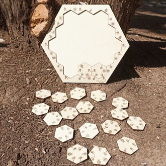 Eğitici Petek Geometrik Sudoku | Eşleştirme Oyunu