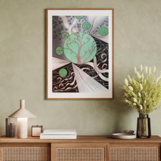 İçimdeki Bahar/The Spring Within Me Poster Baskı
