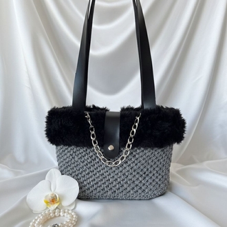 Midnight Pearl Bag
