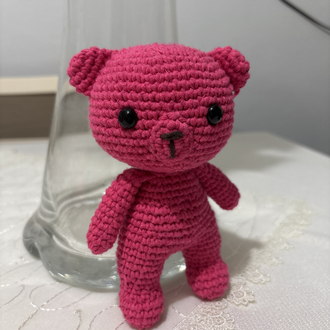 Sevimli pembe ayıcık