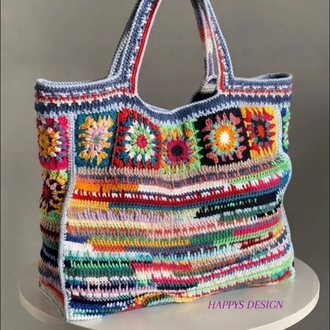 rainbow bag (sipariş ile örülmektedir)