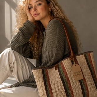 quiet luxury bag (sipariş ile örülmektedir)