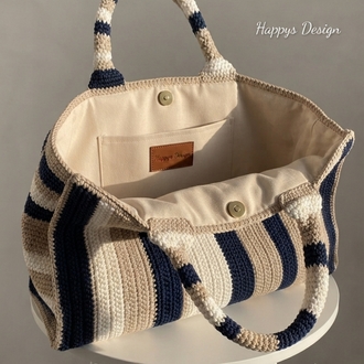 Beige Bag (sipariş ile örülmektedir) 