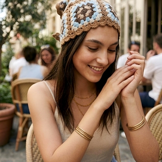 Örgü bandana (sipariş ile örülmektedir) 