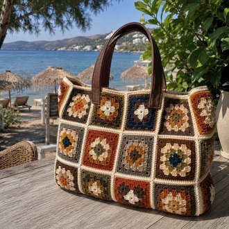granny square bag (sipariş ile örülmektedir) 