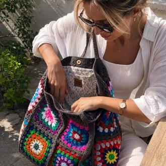 gray bag (sipariş ile örülmektedir)