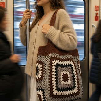 granny square bag (sipariş ile örülmektedir)