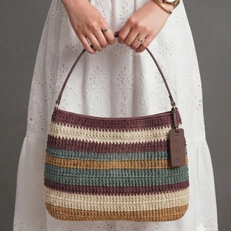 bohemian medium bag (sipariş ile örülmektedir)