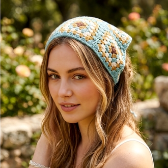 Örgü bandana (sipariş ile örülmektedir) 