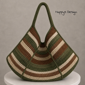 haki boho bag (sipariş ile örülmektedir) 