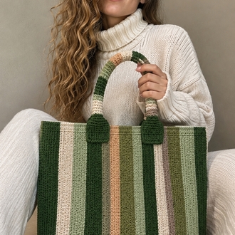Green bag (sipariş ile örülmektedir)