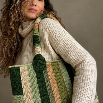 Green bag (sipariş ile örülmektedir)
