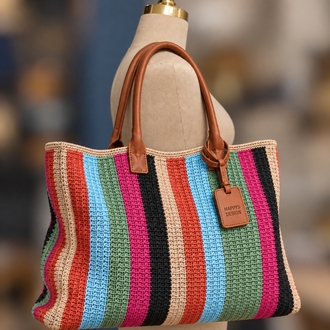 weekender bag (sipariş ile örülmektedir)