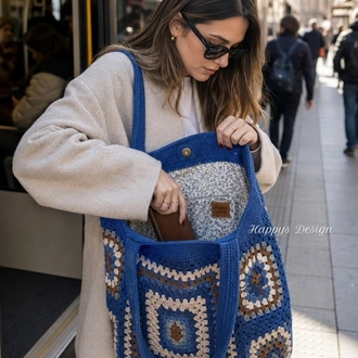 weekender bag (sipariş ile örülmektedir) 