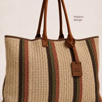 quiet luxury bag (sipariş ile örülmektedir)