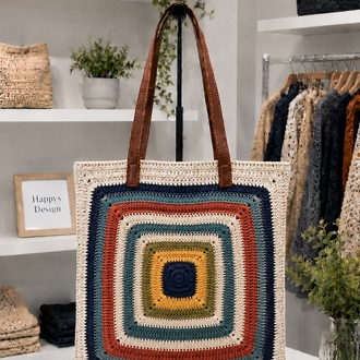 colorful bag (sipariş ile örülmektedir)