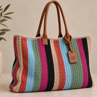 weekender bag (sipariş ile örülmektedir)