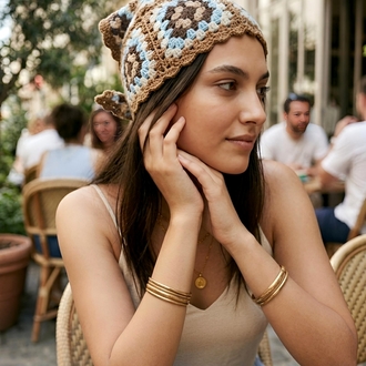 Örgü bandana (sipariş ile örülmektedir) 
