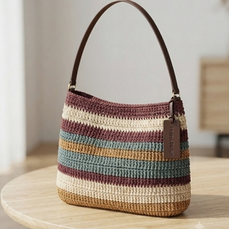 bohemian medium bag (sipariş ile örülmektedir)