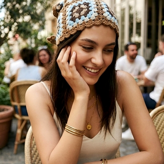 Örgü bandana (sipariş ile örülmektedir) 
