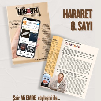 HARARET DERGİ YIL 2025 SAYI 8 YAZ (RENKLİ BASKI)