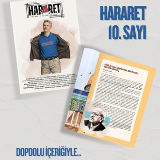 HARARET DERGİ YIL 2026 SAYI 10 KIŞ (RENKLİ BASKI)