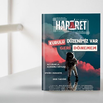 HARARET DERGİ YIL 2025 SAYI 6 KIŞ (RENKLİ BASKI)