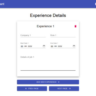 CV Assistant