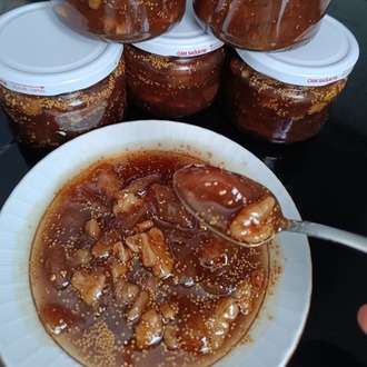 Cevizli kuru incir reçeli (400 gr)