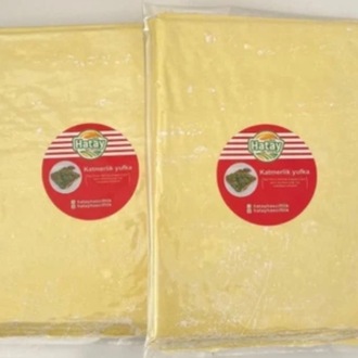 KATMERLİK YUFKA (2 KG) TAZE GIDA ÜRÜNÜ ÖZELLİKLİ PAKET