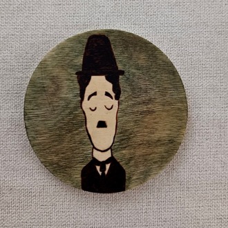 Charlie chaplin bardak altlığı 