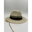 Afra Light Brown Panama Hat ( New )