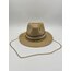 Afra Brown Panama Hat ( New )