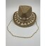 Yoga Time Fedora Straw Hat
