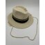 Afra Light Brown Panama Hat ( New )