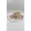 Boho Series (Pink) Panama Straw Hat