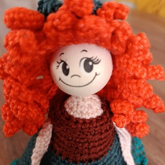 Turuncukafa mini amigurumi bebek
