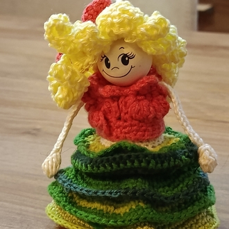 Bahar mini amigurumi bebek