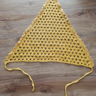 Koyu Sarı Bandana