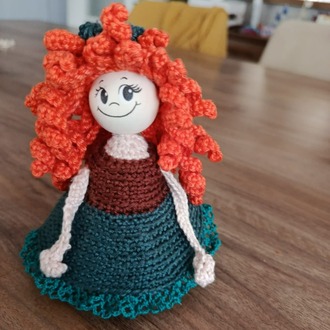 Turuncukafa mini amigurumi bebek
