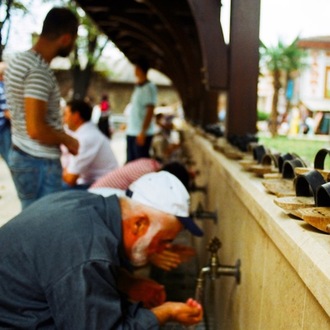 Shadirvan in Bursa Grand Mosque