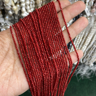 Doğal Fasetli Mercan Dizi
