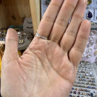 Çiçek tasarımlı gümüş yüzük