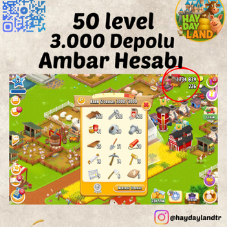 50+ LEVEL 3000 AMBAR MALZEMESİ DOLU HESAP